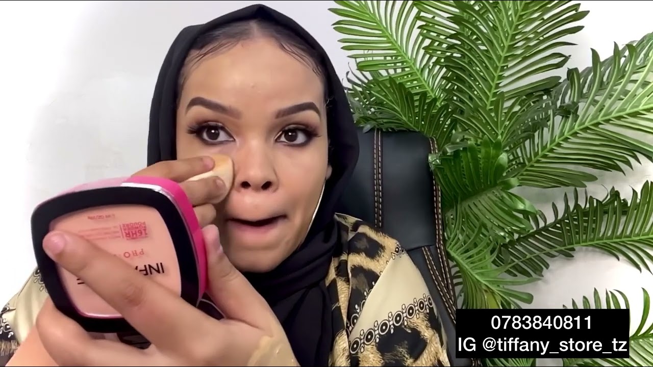 JINSI YA KUJIFANYIA MAKEUP MWENYEWE BILA KWENDA SALOON/ EASY & QUICK MAKEUP HOME MAKEUP TUTORIAL