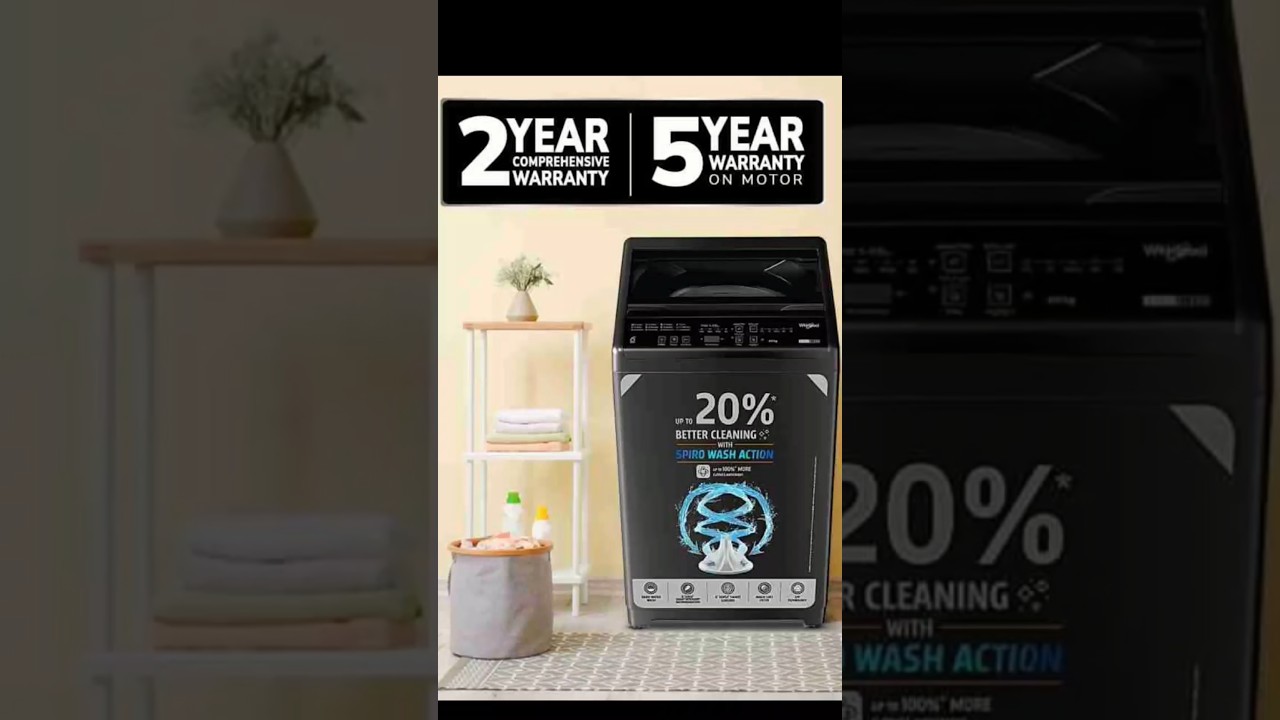 👉 whirlpool washing machine installation | #whirlpoolwashingmachine I #unboxing I #lifeexperiment7