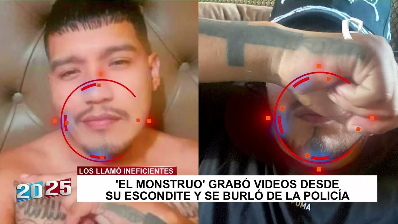 Alias “El Monstruo” arma fiesta en su escondite y hasta se burla de la policía