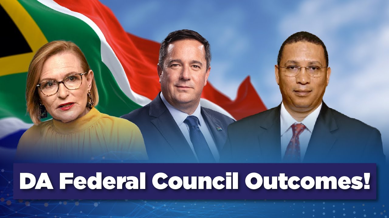 Federal Council 2025: DA Leadership makes an announcement