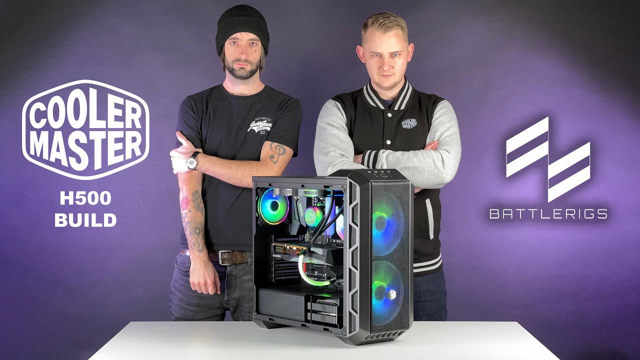 Cooler Master H500 Gaming PC Build | Battlerigs | Full RGB Rig Setup