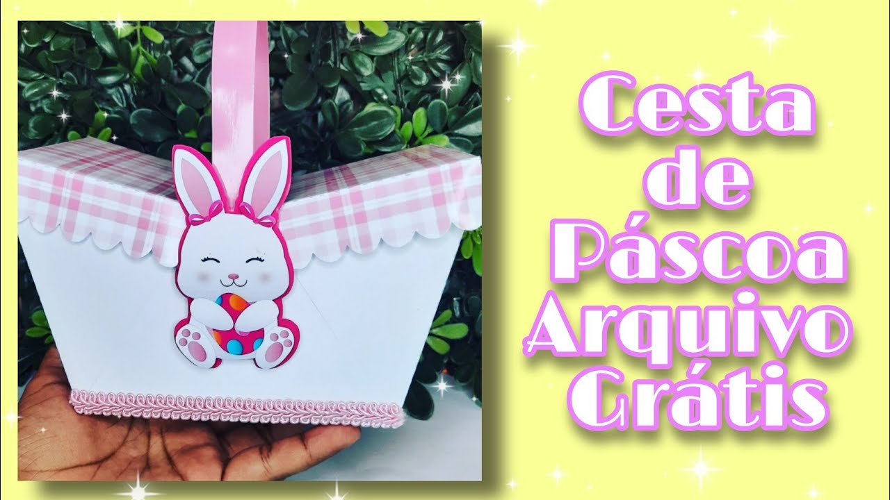 Cestinha de páscoa 