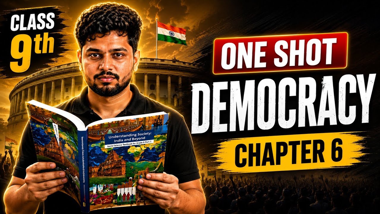 Class 9 SST Chapter 6 Democracy | Social Science | New NCERT 2026-27 | Full Chapter
