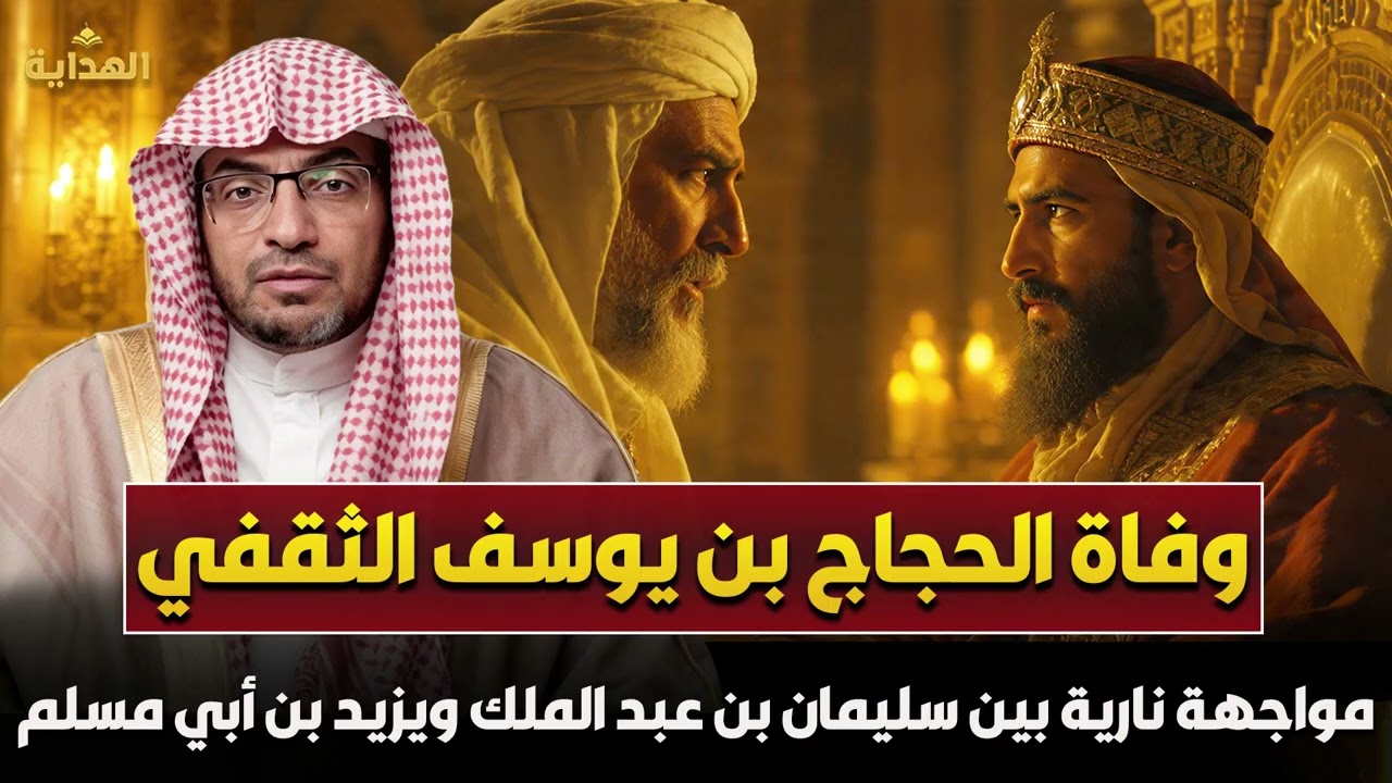 الشيخ صالح المغامسي 🎙️ وفاة الحجاج بن يوسف الثقفي… مواجهة سليمان ويزيد 🔥