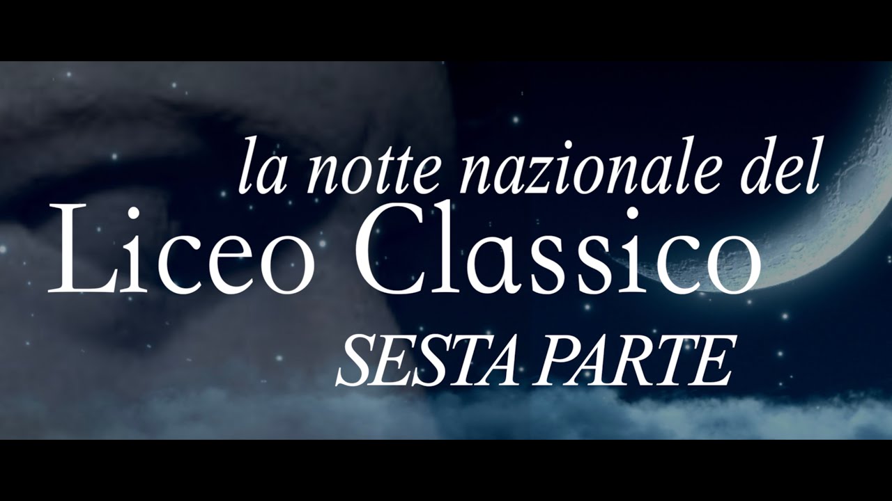 FILM ART EDITION - Notte Nazionale del Liceo Classico 