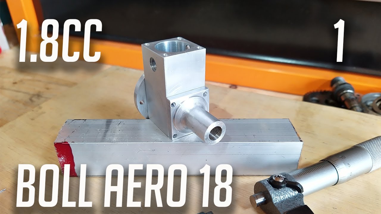 Boll Aero 18   1.8cc Model Engine Build   Part 1