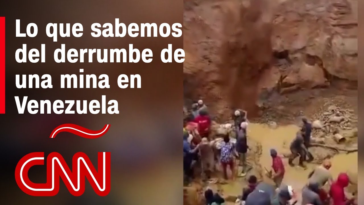 Tragedia en Venezuela: sobreviviente relata su experiencia en el derrumbe de la mina ilegal de oro
