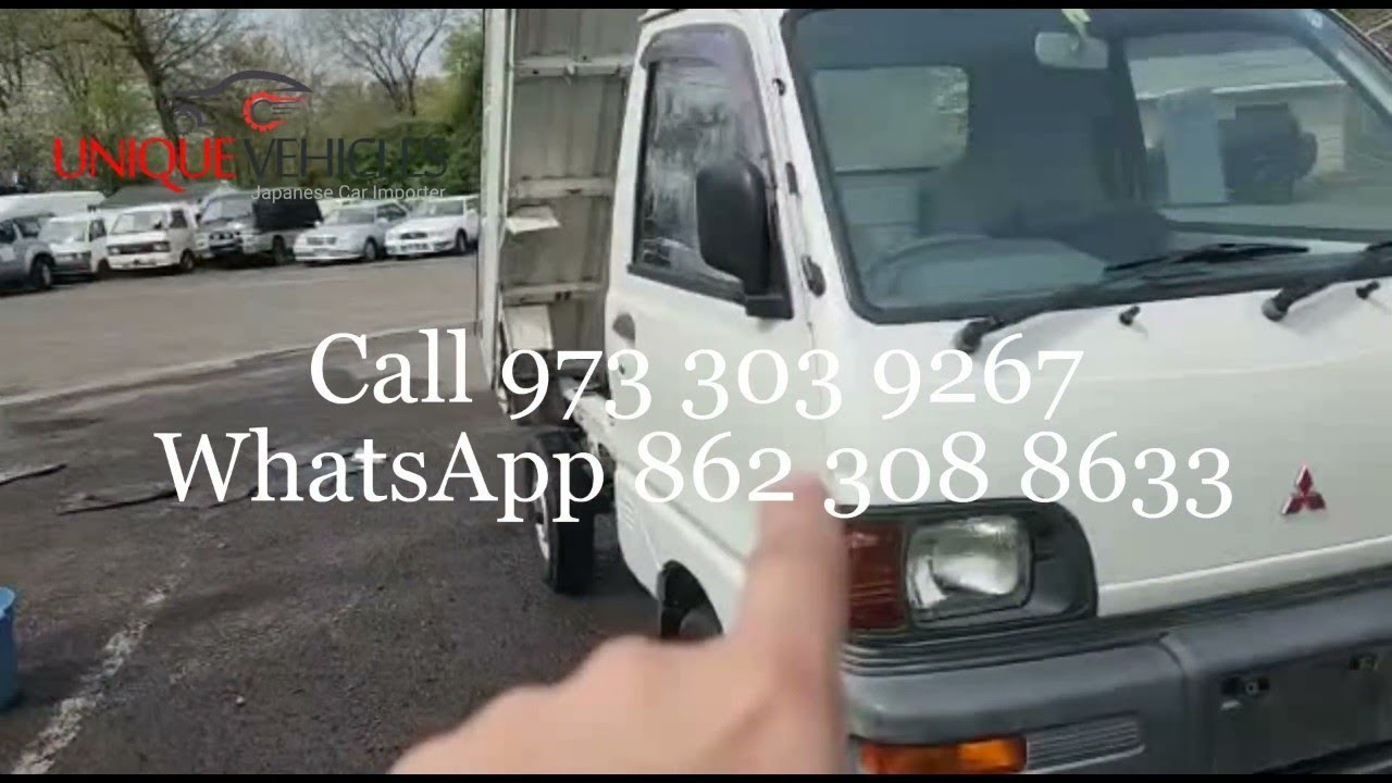 1996 Mitsubishi Minicab 4x4 Mini Dump Truck just arrived in Unique Vehicles yard,available for Sale.