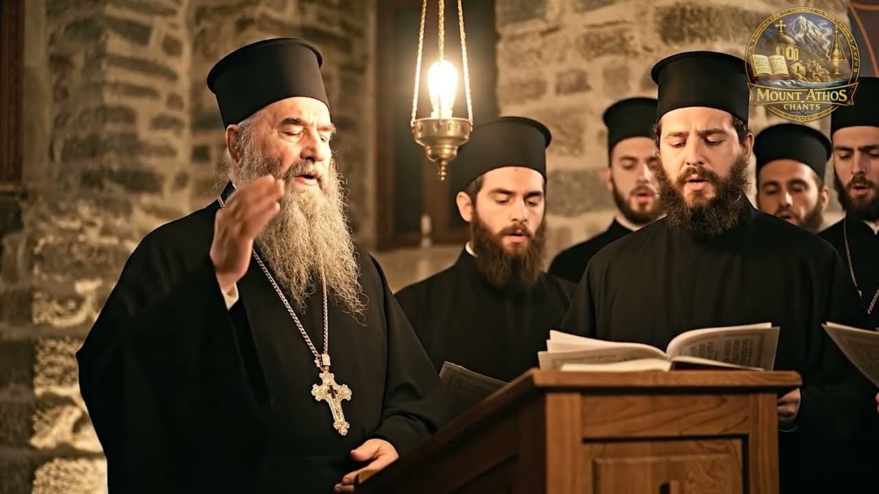 Молитва об исцелении монахов Афона | Византийское православное песнопение за больных