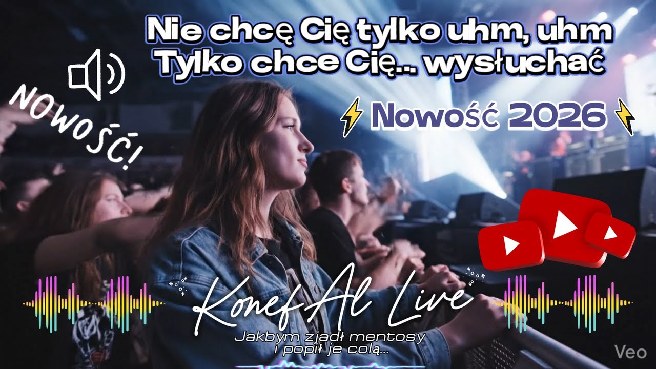 KonefAl Live – Kacperczyk „Jakbym zjadł mentosy i popił je colą” | Koncertowa Jazda