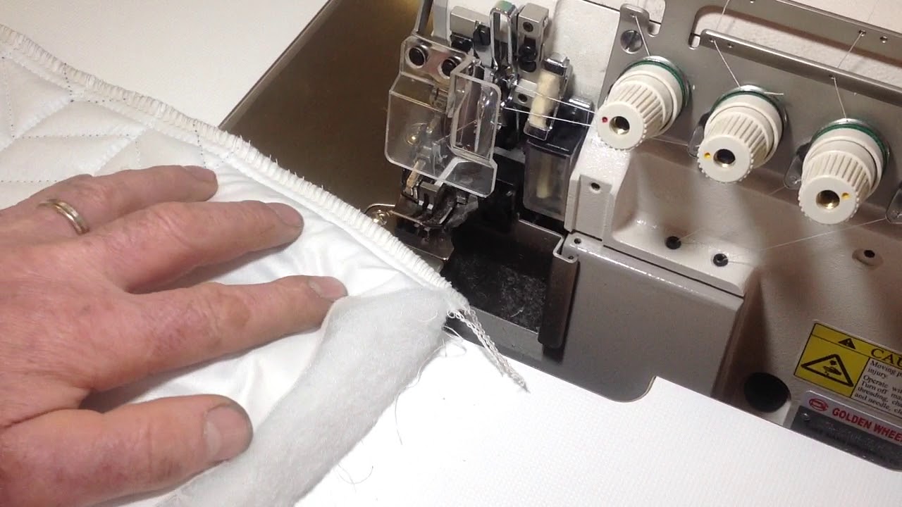 Safety Naht Overlock Golden Wheel 2516 mit Obertransport