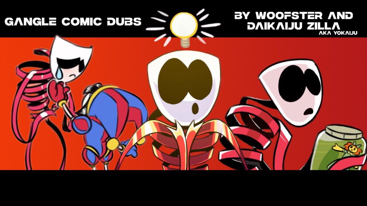 GANGLE comic dubs! | THE AMAZING DIGITAL CIRCUS (+ TUDF update!)