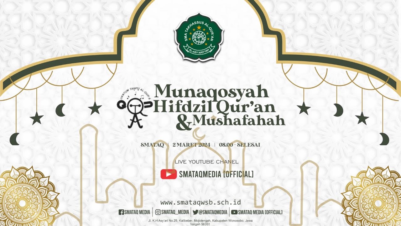Munaqosah Hifdzil Qur'an dan Mushafahah SMA Takhassus Al-Qur'an Wonosobo Tahun 2024