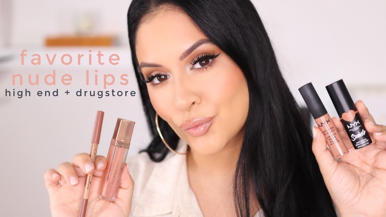 My Favorite NUDE Lip Colors: Lipsticks, Lipgloss, Lipliners | RositaApplebum 2020