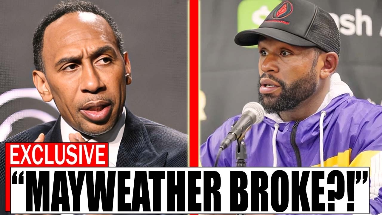 “Stephen A. Smith REVEALS Why Floyd Mayweather Signed 3 Fights Amid Money Rumors”!