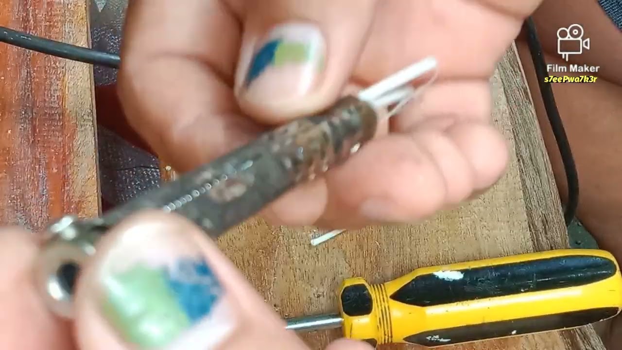 SOLDERING IRON HEATING ELEMENT TESTING AND REPAIR/REPLACE.