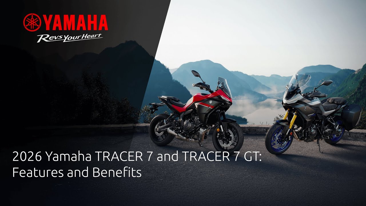 2026 Yamaha TRACER 7 and TRACER 7 GT: Features and Benefits