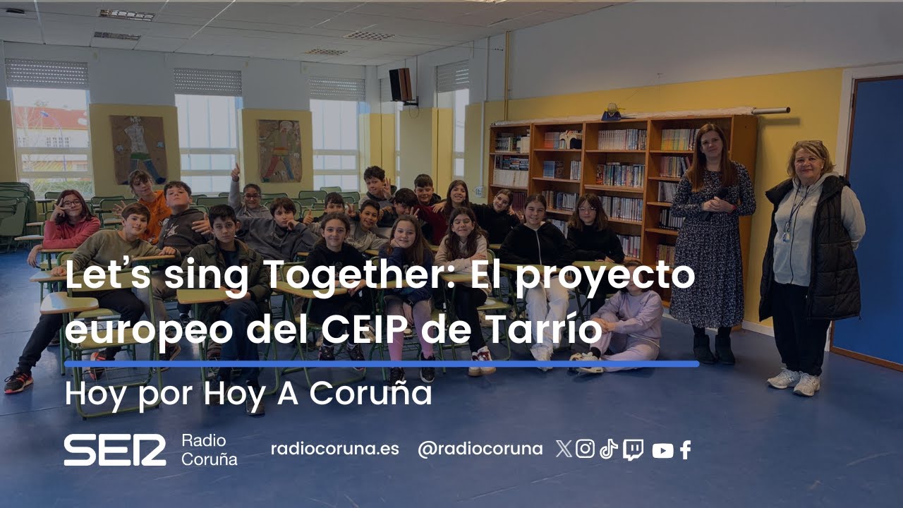 Let's sing Together: El proyecto del CEIP de Tarrío que conecta culturas y despierta la creatividad