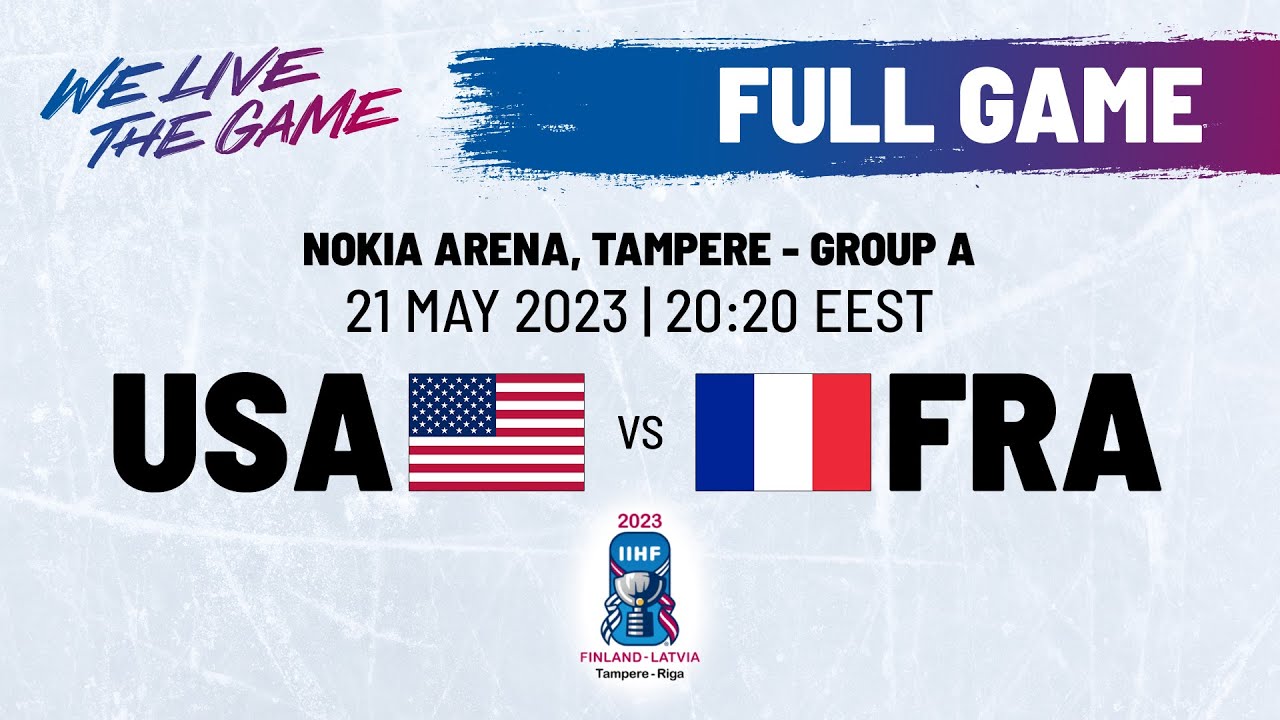 Full Game | USA vs. France | 2023 #IIHFWorlds