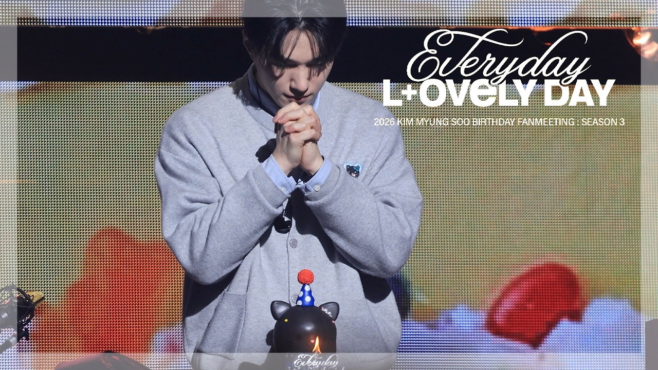 260313 KIM MYUNGSOO BIRTHDAY PARTY 'Every day, L+ovely day