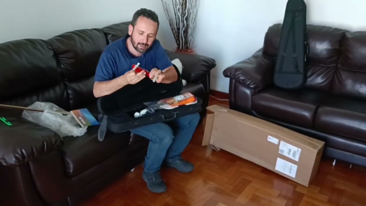Unboxing Violino Tarttan 1001 - Silva Music