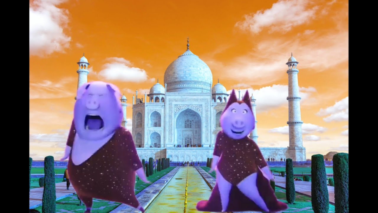 Gunter and Rosita in India Effects | Taj Mahal | Gamavision Csupo and Preview 2 Effects inspired 