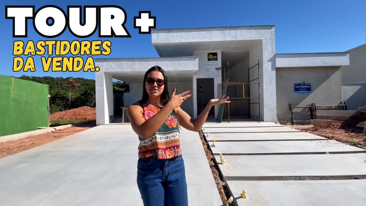DIÁRIO DE OBRA, Casa Vendida Ainda na Obra! Tour Completo + Bastidores da Venda.
