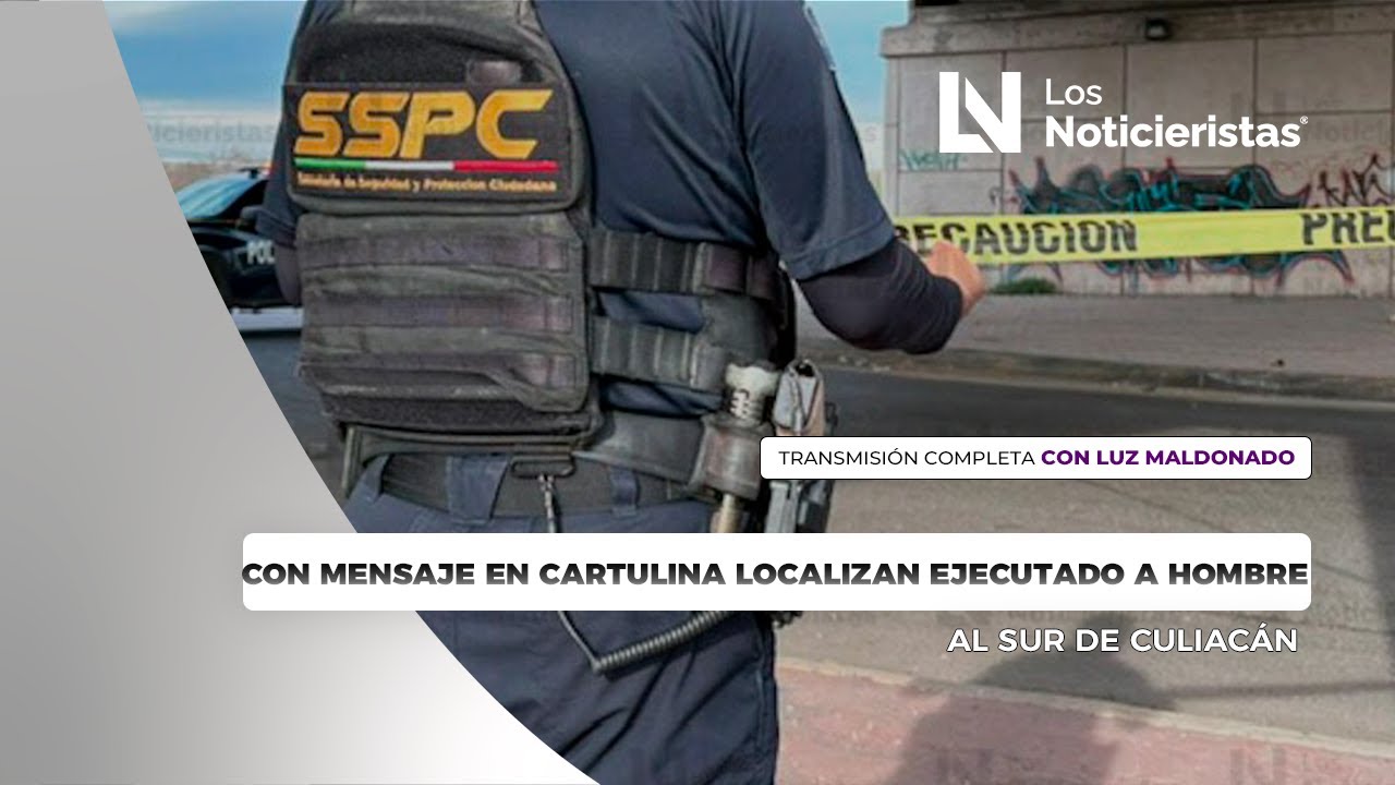Con mensaje en cartulina localizan ejecutado a hombre al sur de Culiacán