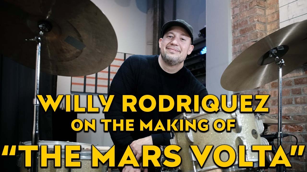 Вилли Родригес о записи барабанов для The Mars Volta