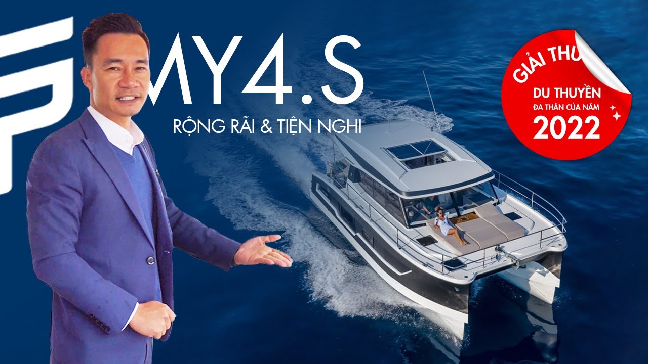 [Review] Du thuyền hai thân TỐT NHẤT 2022 - ĐỈNH CAO bố trí không gian - Fountaine Pajot MY4.S