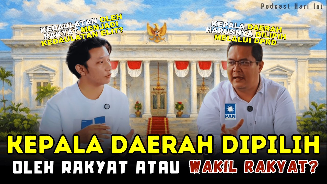 Kepala Daerah Tak Perlu Dipilih Rakyat Lagi⁉️ PAN Dan Rencana Sistem Lama: Langkah Mundur Demokrasi?