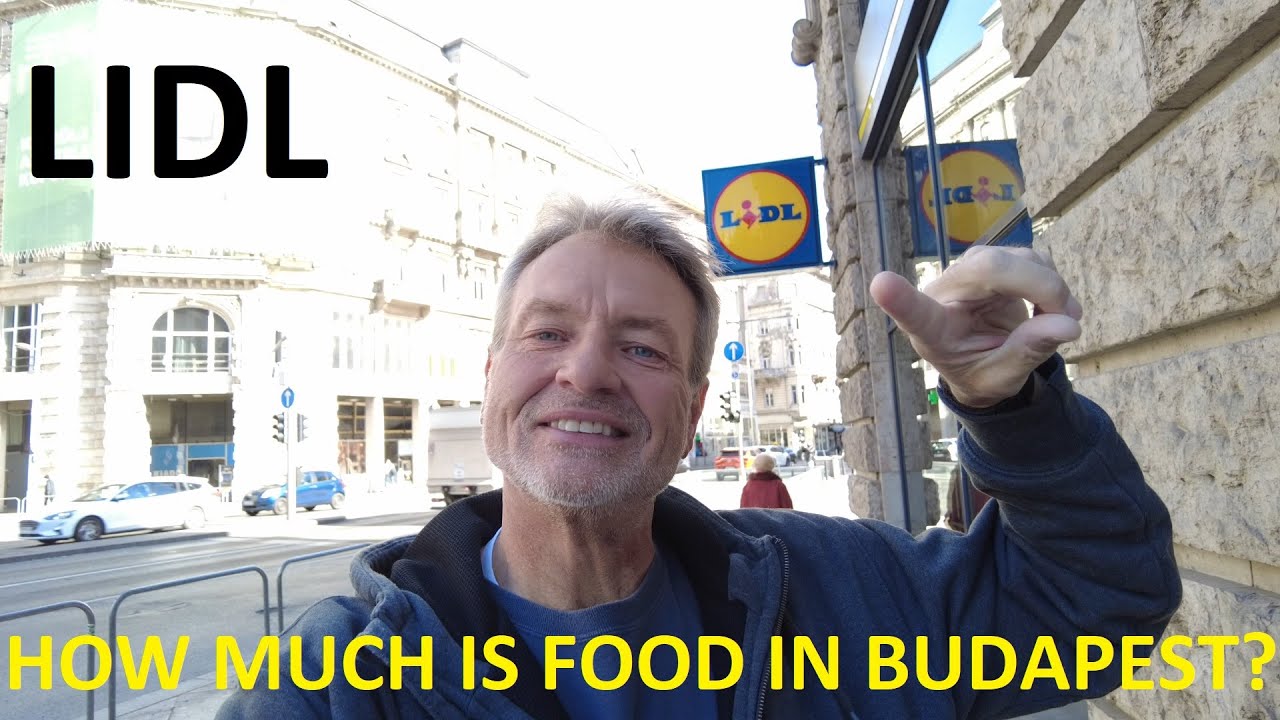 WHAT DOES FOOD COST IN BUDAPEST??? LIDL  STORE... - Budapest Hungary - ECTV