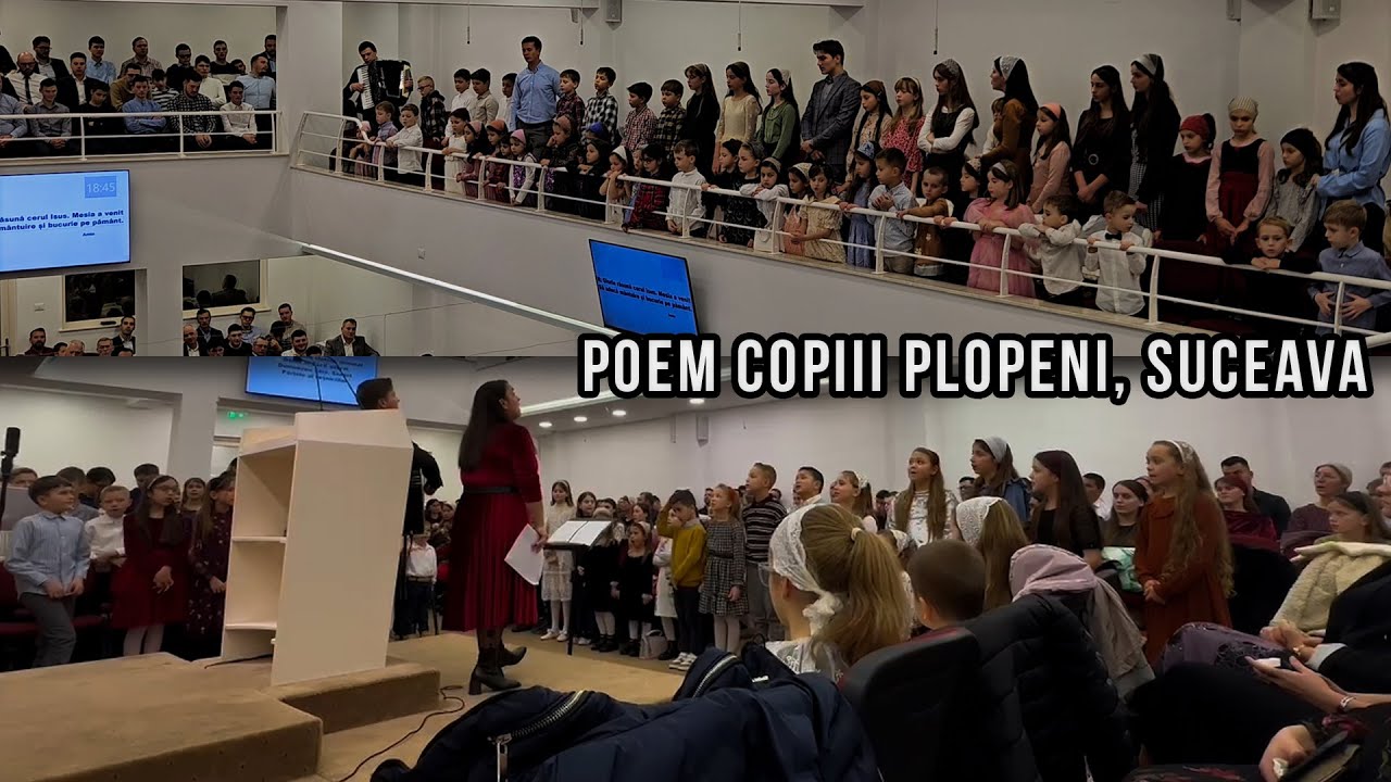 Corul de Copii Plopeni Suceava - Poem Decembrie 2024