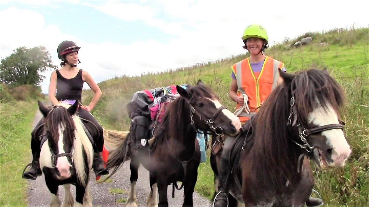 Famous Five Go Camping! (Fun travels with horses through the Irish countryside.)