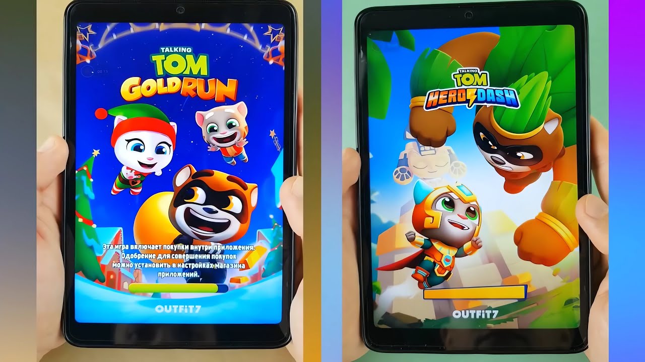 Talking Tom Hero Dash VS Talking Tom Hero Dash -  Full walkthrough Gameplay (Android, iOS) - Lilu