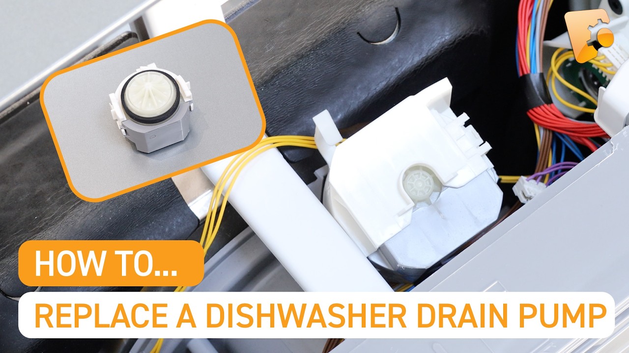 E23/E24/E25 Error Code? How to Replace a Bosch Dishwasher Drain Pump