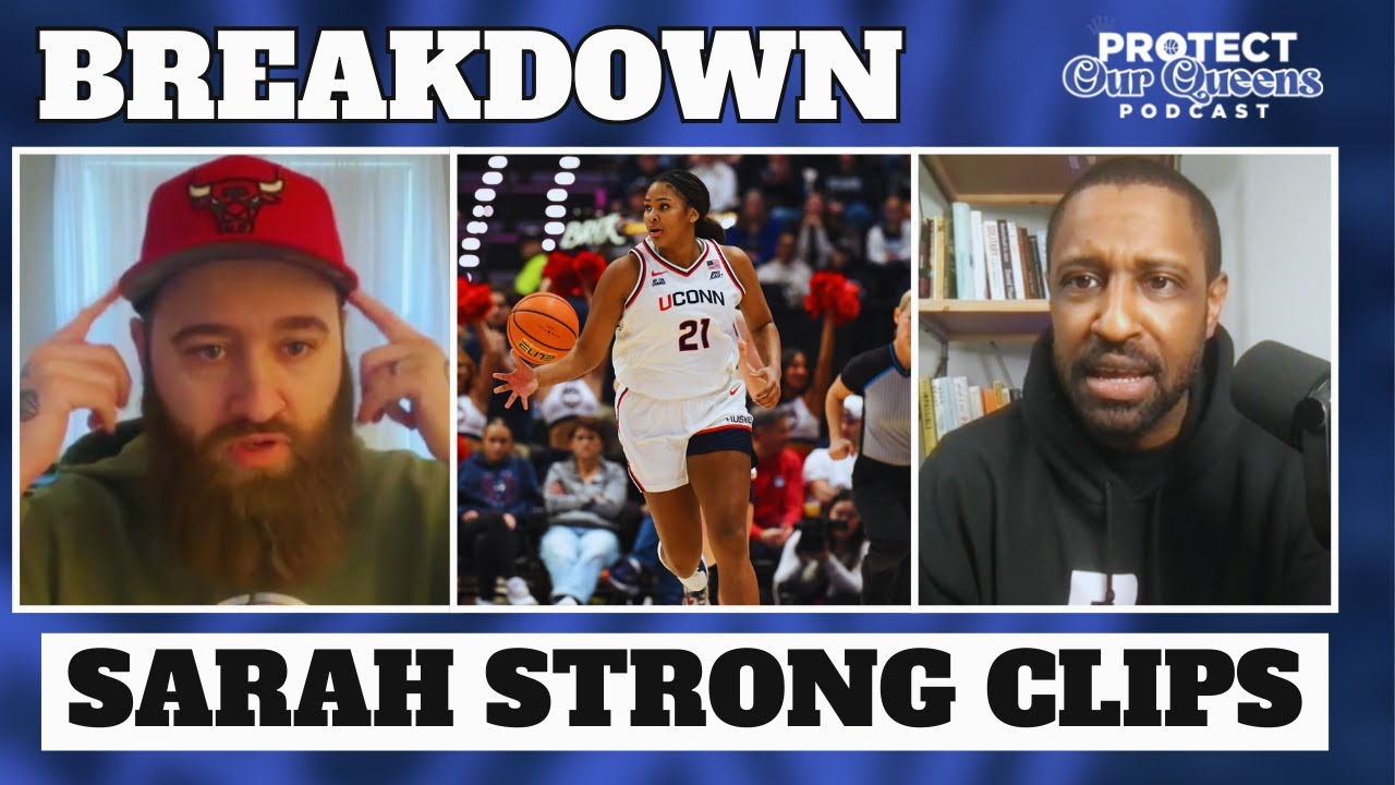 How Sarah Strong Controls the Game Without Forcing Shots (Film Breakdown)