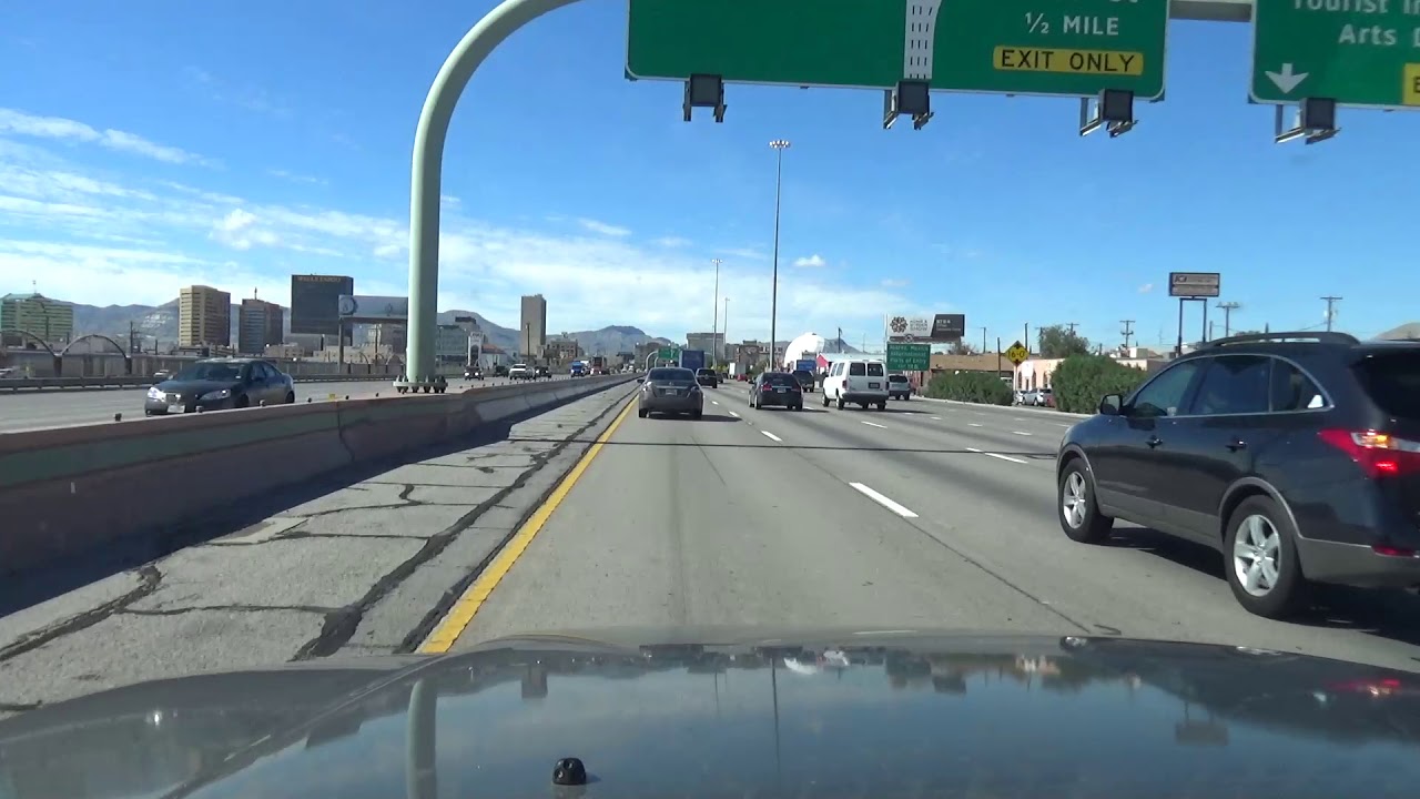 October 2018: Entire Drive from El Paso, TX to Tucson, AZ I-10 West