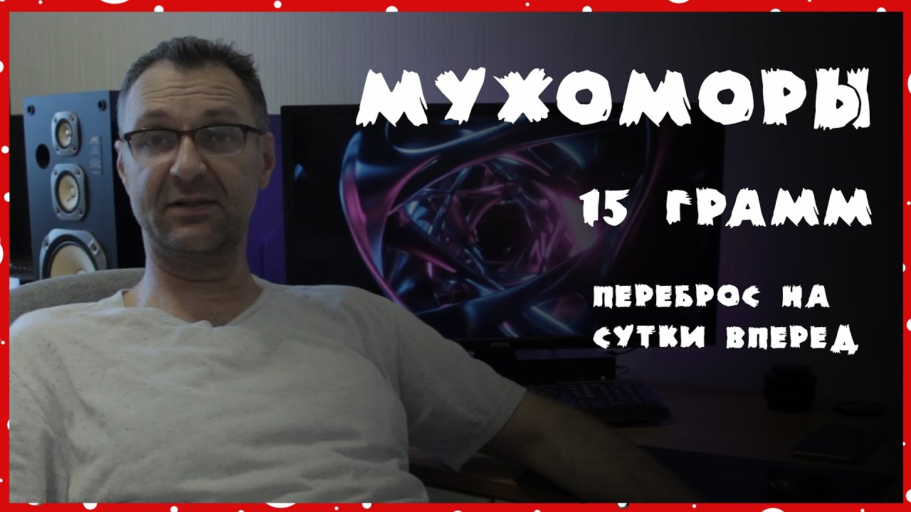 Мухоморный трип / 15 г красных мухоморов / Каряка.