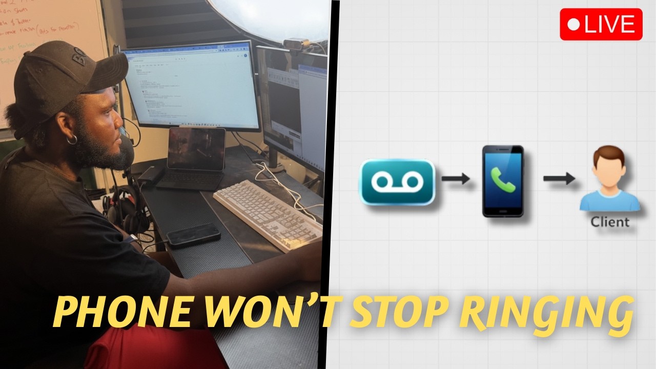 I Cloned My Voice So Clients Call ME (Live Demo)