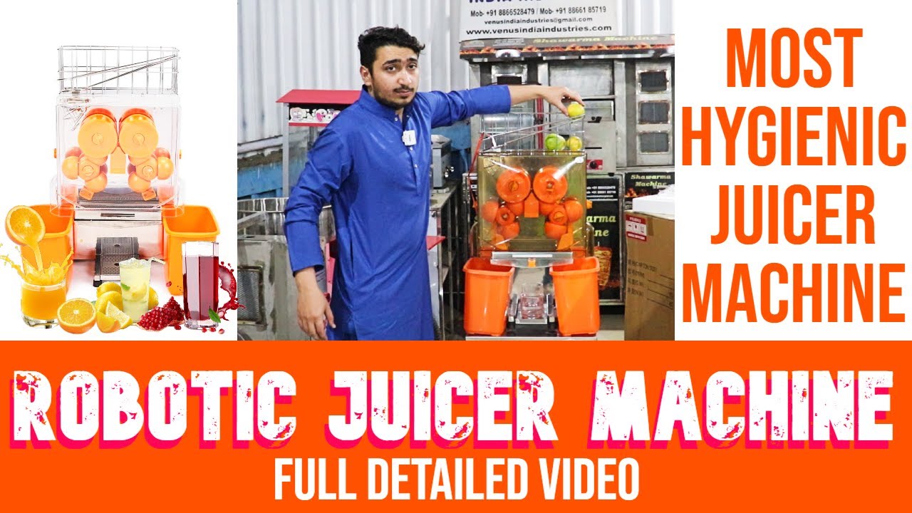Robotic Juicer Machine 2023| Automatic Orange Juicer Machine| #orangejuice #youtube #juice #healthy