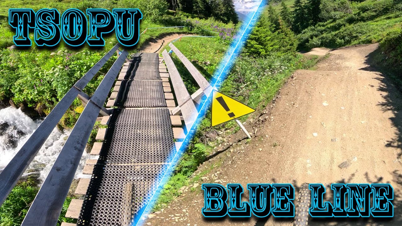 VERBIER BIKEPARK - BLUE LINE - TSOPU [NEW SHAPE 2024]