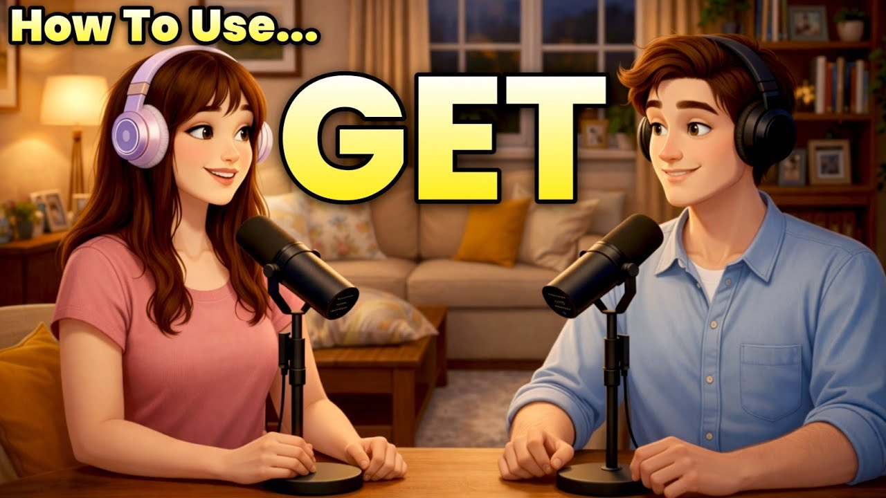 How to use GET in everyday English | Daily English conversation