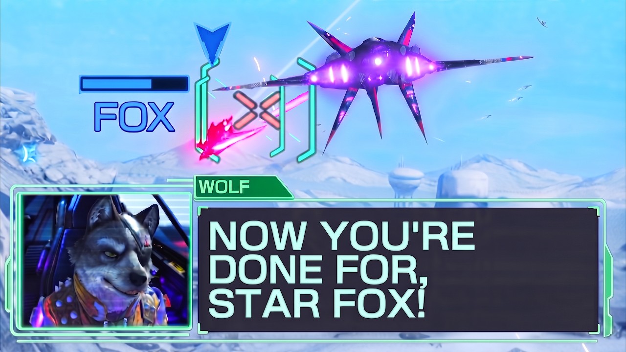 Star Fox Switch 2 - Playable Wolf Full Walkthrough (All Missions)