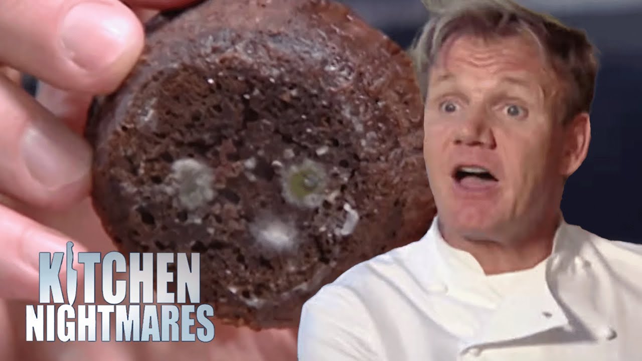 Gordon In Disbelief After Being Served MOLDY FOOD!!