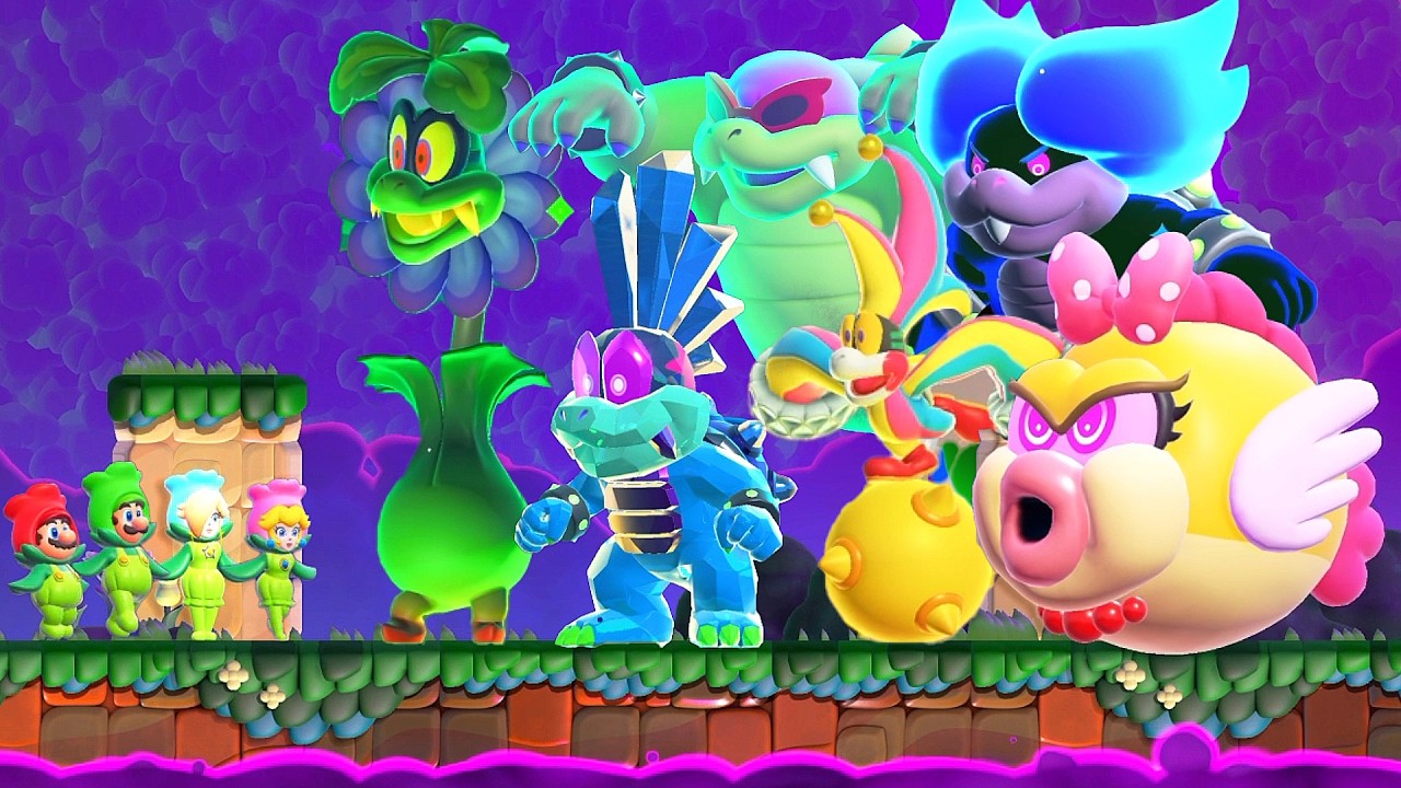 DLC Super Mario Bros Wonder &mdash; Все купалинги (сложный режим)