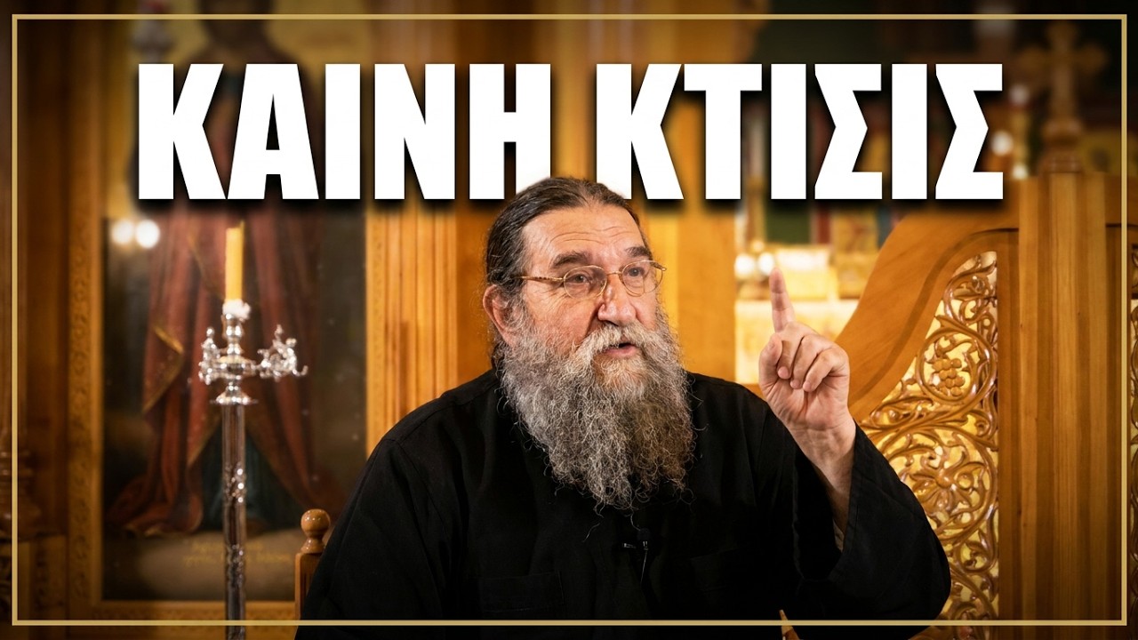 π. Ευάγγελος Παπανικολάου: εἰ τις ἐν Χριστῷ καινή κτίσις