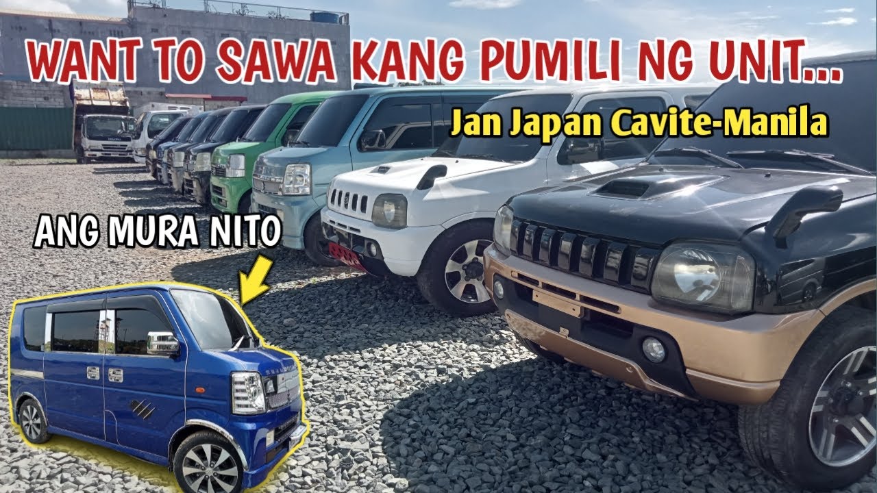 Magsasawa kayong mamili ng mga unit dito.Every wagon,jimny,palette,multicab,trucks.
