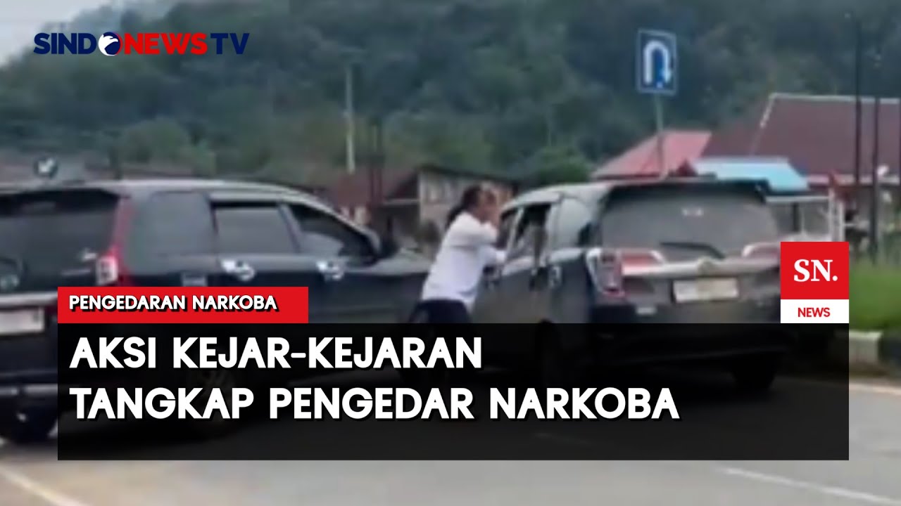 Aksi Kejar-Kejaran Polisi Tangkap Pengedar Narkoba | Sindo Today | 11/07