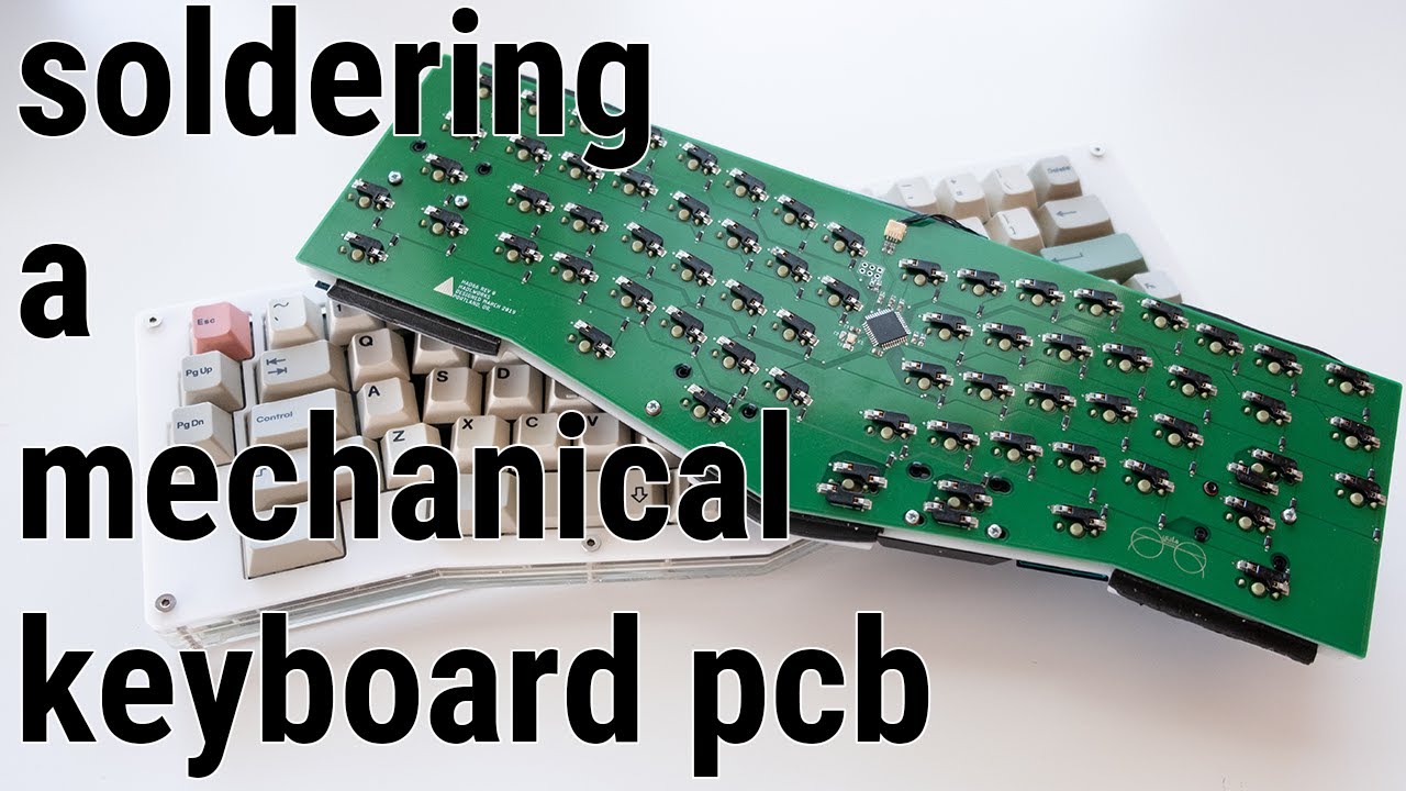 Soldering a Mechanical Keyboard PCB Using Reflow